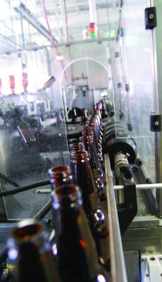 Hops are usually added in the production of beer during a boiling stage where their aroma and bitterness is released. Hops are usually added in the production of beer during a boiling stage where their aroma and bitterness is released.