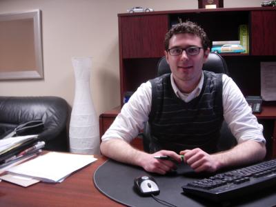 HSF president Nick Farnell hopes to double the number of students who decide to vote in this year’s elections.